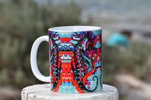 Load image into Gallery viewer, Aqua and Red Seahorses