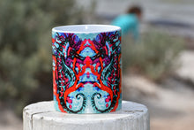 Load image into Gallery viewer, Aqua and Red Seahorses