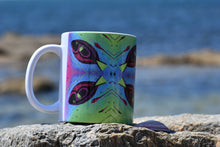 Load image into Gallery viewer, Neon Fish Art Mug
