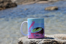 Load image into Gallery viewer, Neon Pelican Art Mug
