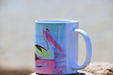 Load image into Gallery viewer, Neon Pelican Art Mug
