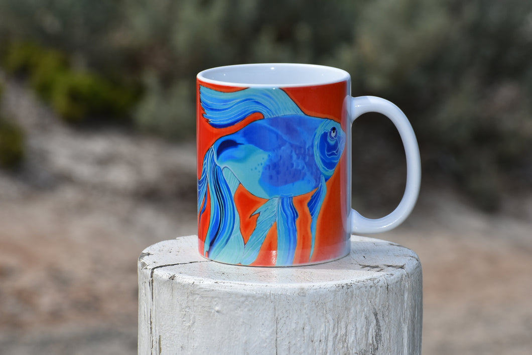 Blue Goldfish
