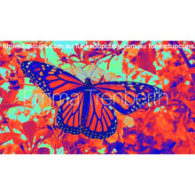 Load image into Gallery viewer, Designer Art Printed Purses - Red butterfly
